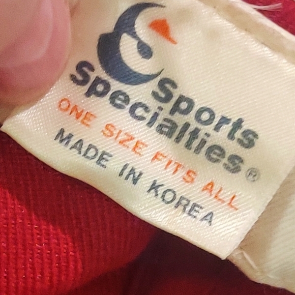 Rare VTG Washington Redskins Sports Specialties Script Brim Wool Snapback Hat - Picture 4 of 12